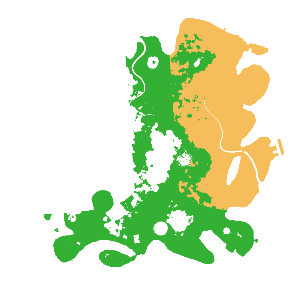 Biome Rust Map: Procedural Map, Size: 3700, Seed: 903717988