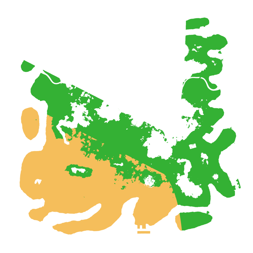 Biome Rust Map: Procedural Map, Size: 4000, Seed: 220251