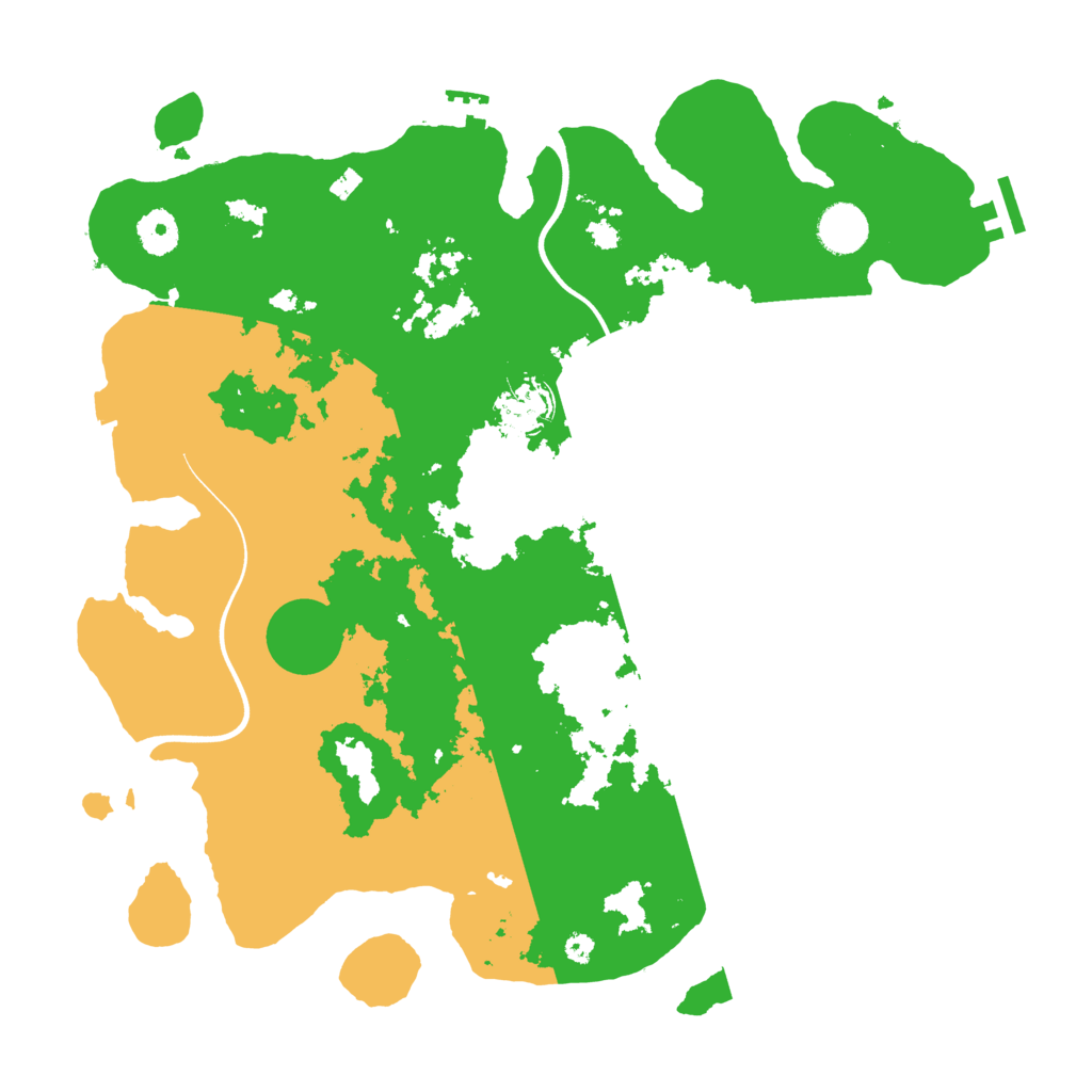 Biome Rust Map: Procedural Map, Size: 3800, Seed: 367847829