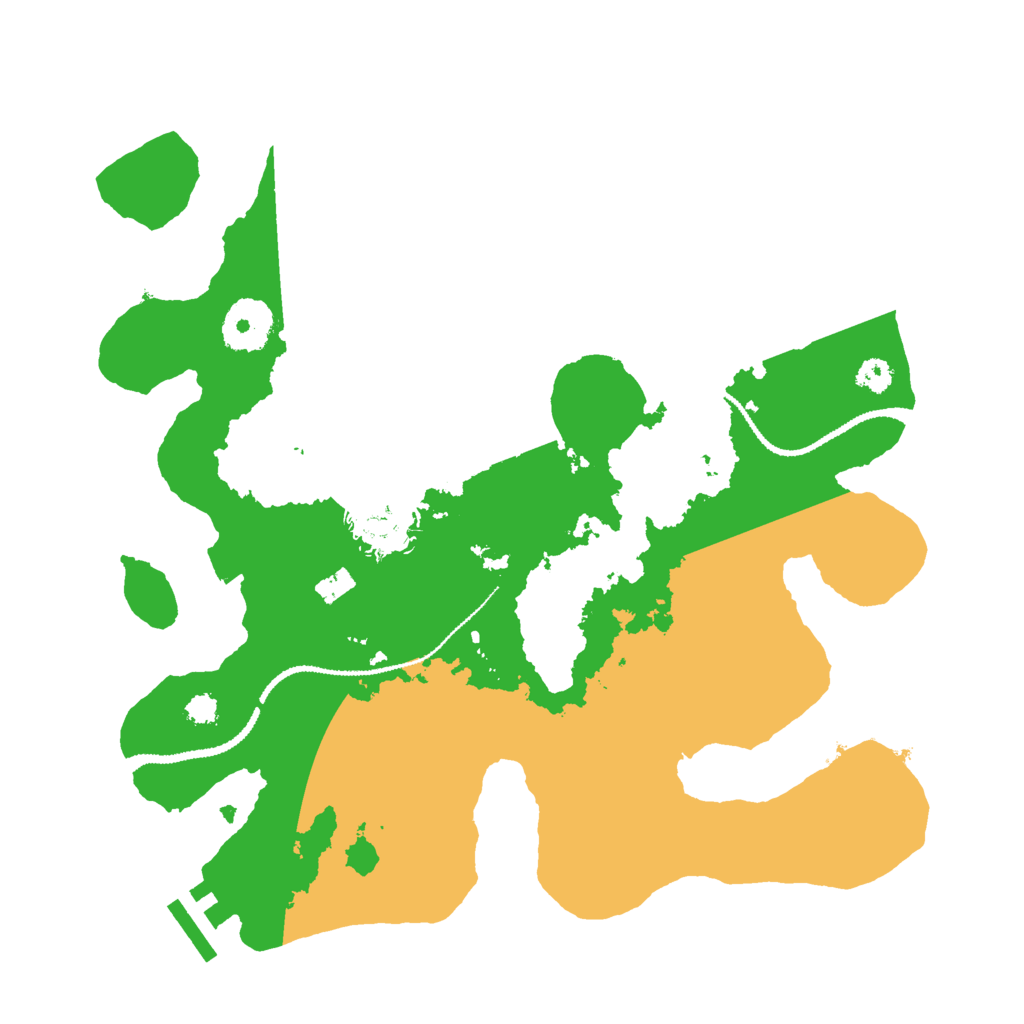 Biome Rust Map: Procedural Map, Size: 3000, Seed: 114196234