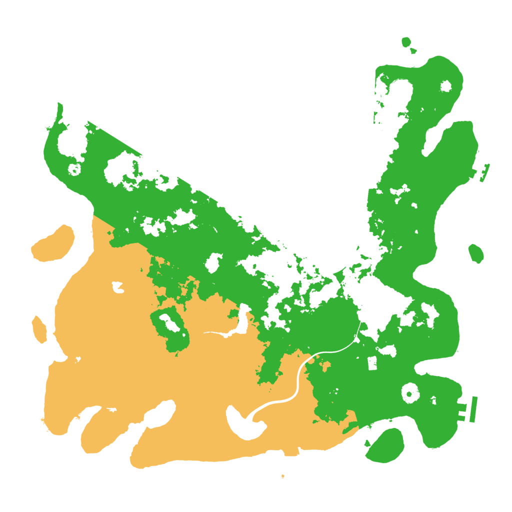 Biome Rust Map: Procedural Map, Size: 4000, Seed: 201808204