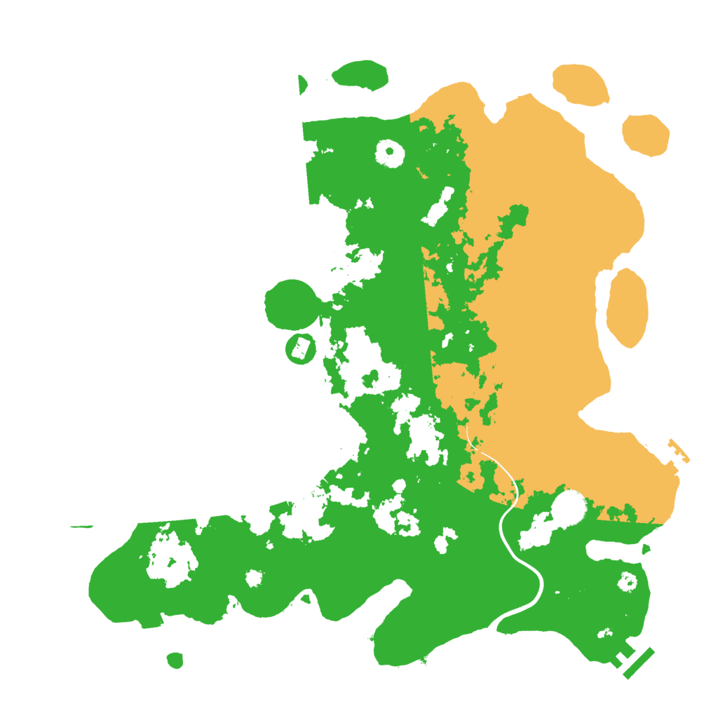 Biome Rust Map: Procedural Map, Size: 3750, Seed: 1133678157