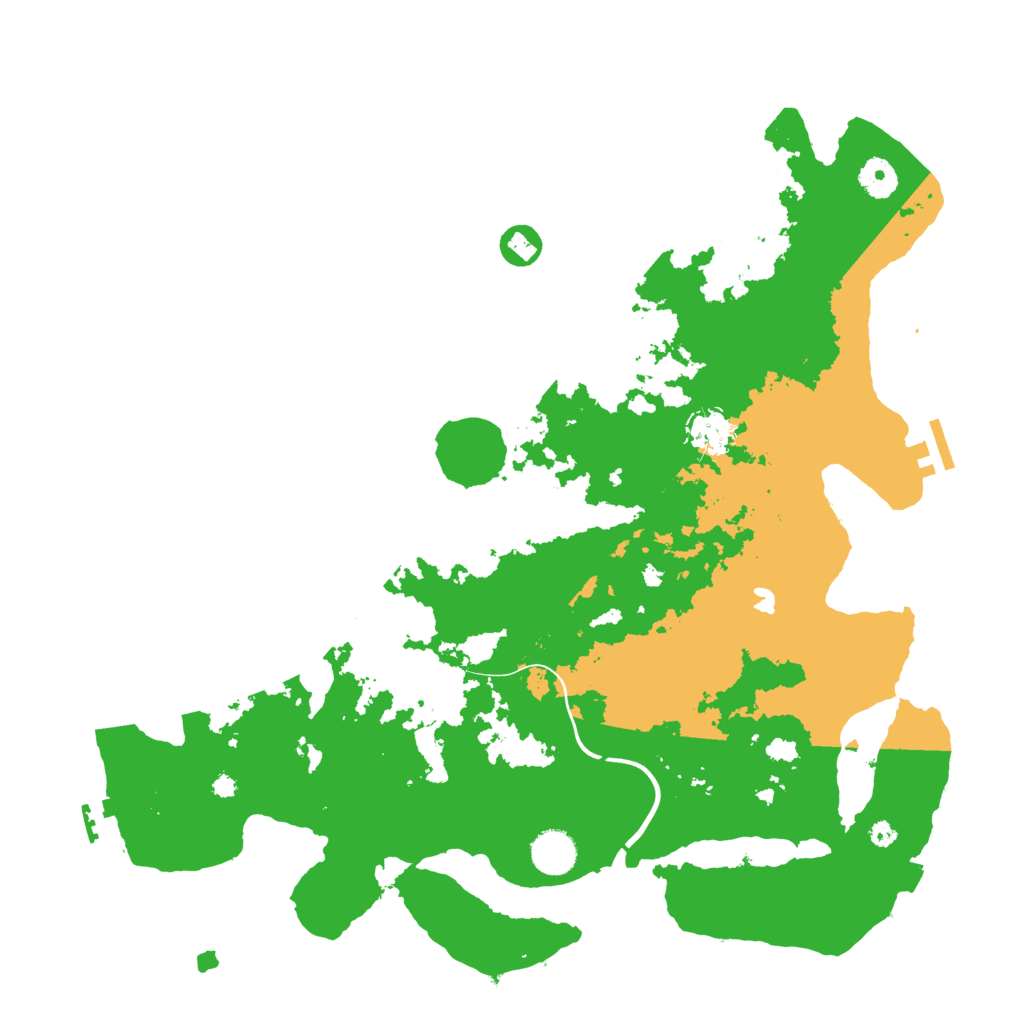 Biome Rust Map: Procedural Map, Size: 4000, Seed: 678070925