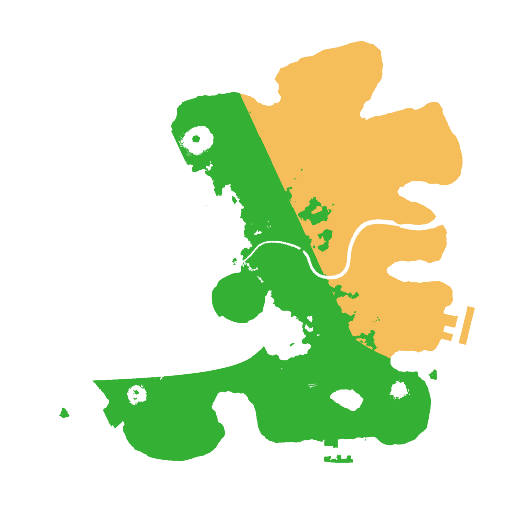 Biome Rust Map: Procedural Map, Size: 2750, Seed: 508161096