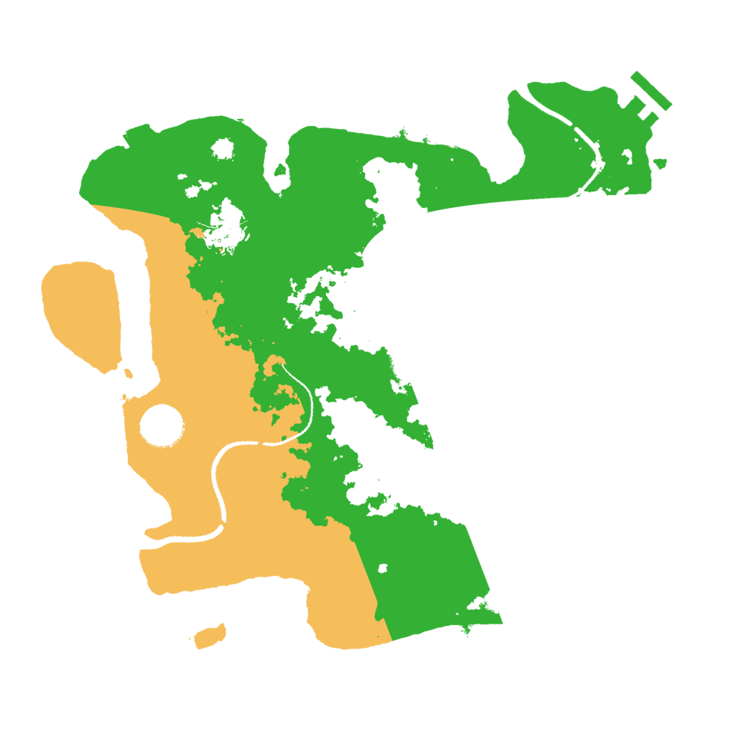 Biome Rust Map: Procedural Map, Size: 3000, Seed: 1311498228