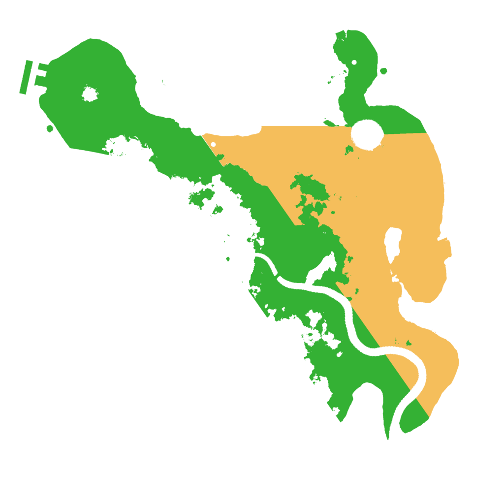 Biome Rust Map: Procedural Map, Size: 3000, Seed: 572181974