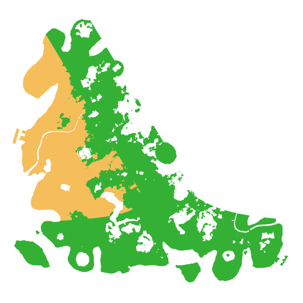 Biome Rust Map: Procedural Map, Size: 4000, Seed: 20216863