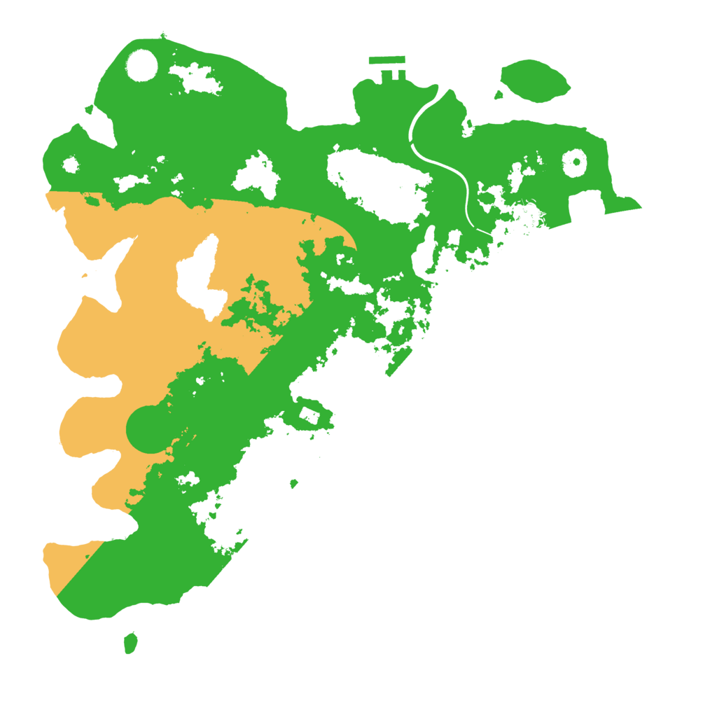 Biome Rust Map: Procedural Map, Size: 4000, Seed: 618855664