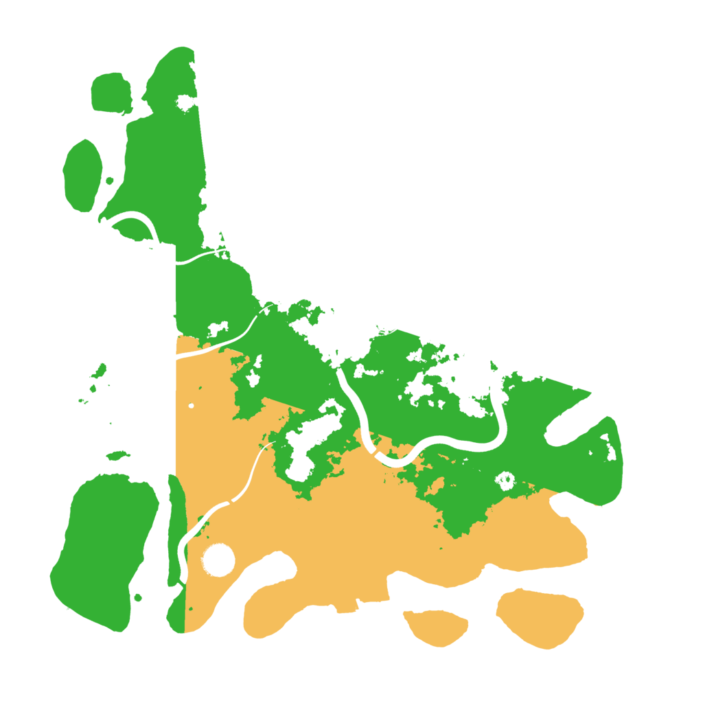 Biome Rust Map: Procedural Map, Size: 3750, Seed: 845948205