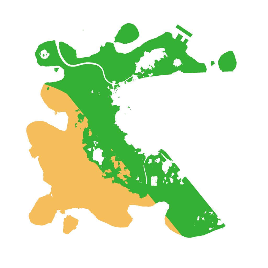 Biome Rust Map: Procedural Map, Size: 3000, Seed: 1683973276