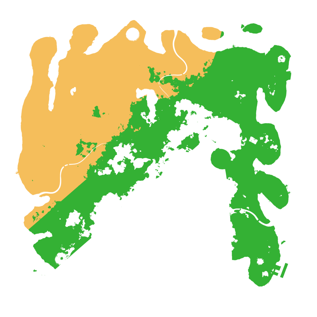 Biome Rust Map: Procedural Map, Size: 4250, Seed: 2066869353