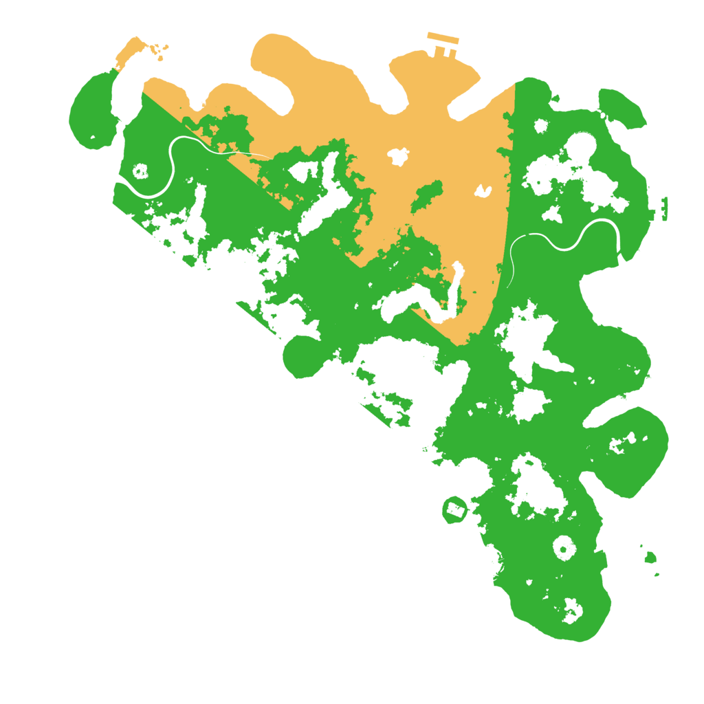 Biome Rust Map: Procedural Map, Size: 4500, Seed: 1968692377