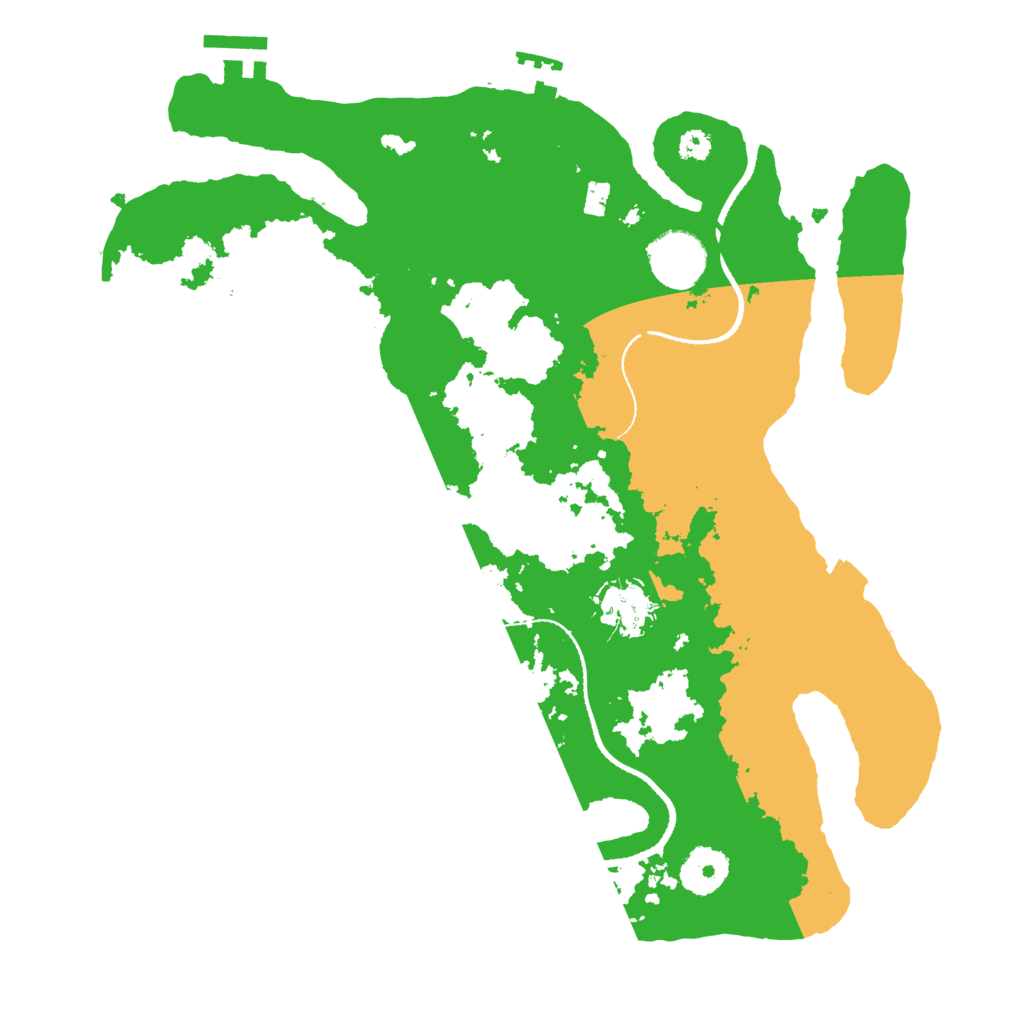 Biome Rust Map: Procedural Map, Size: 3250, Seed: 1496918547
