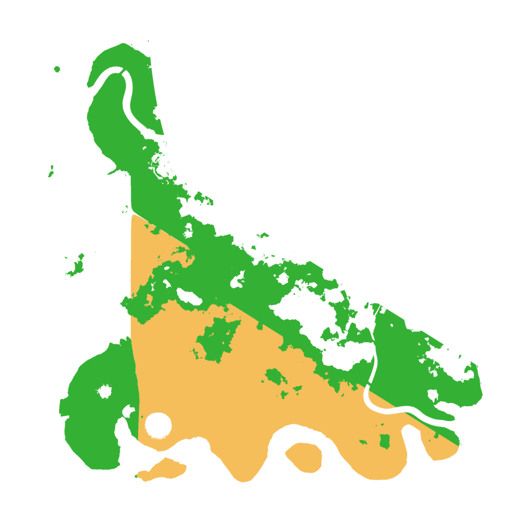 Biome Rust Map: Procedural Map, Size: 3500, Seed: 2134569023