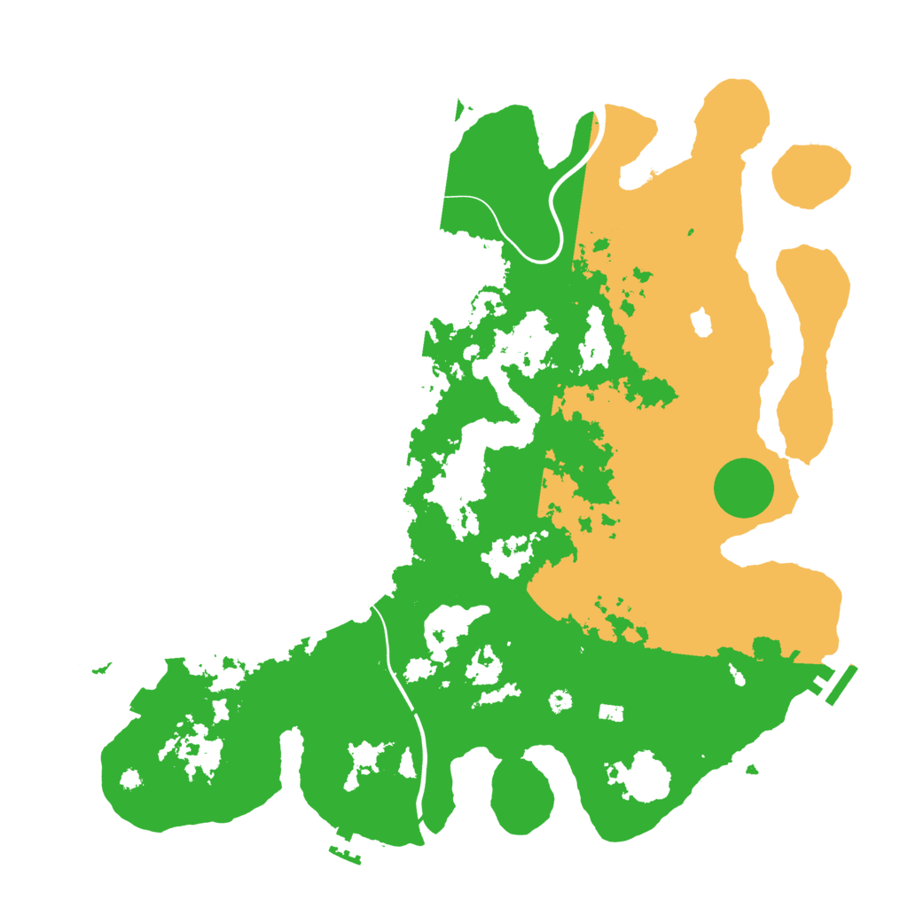Biome Rust Map: Procedural Map, Size: 4000, Seed: 540054399