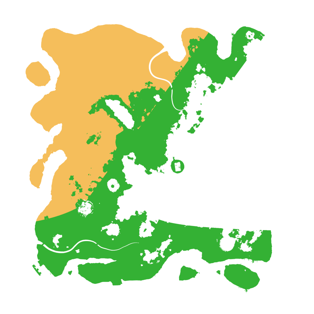 Biome Rust Map: Procedural Map, Size: 3800, Seed: 223630171
