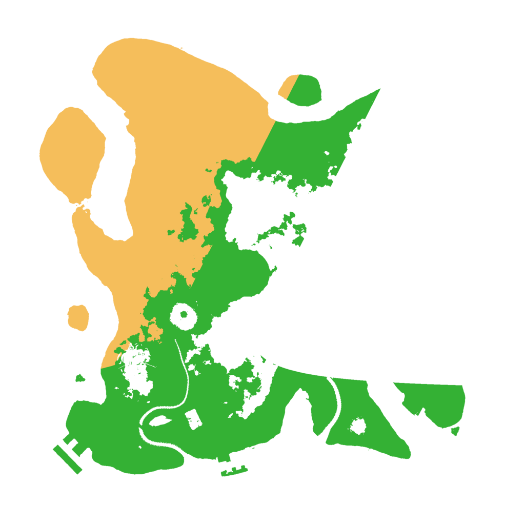 Biome Rust Map: Procedural Map, Size: 3000, Seed: 1640642445