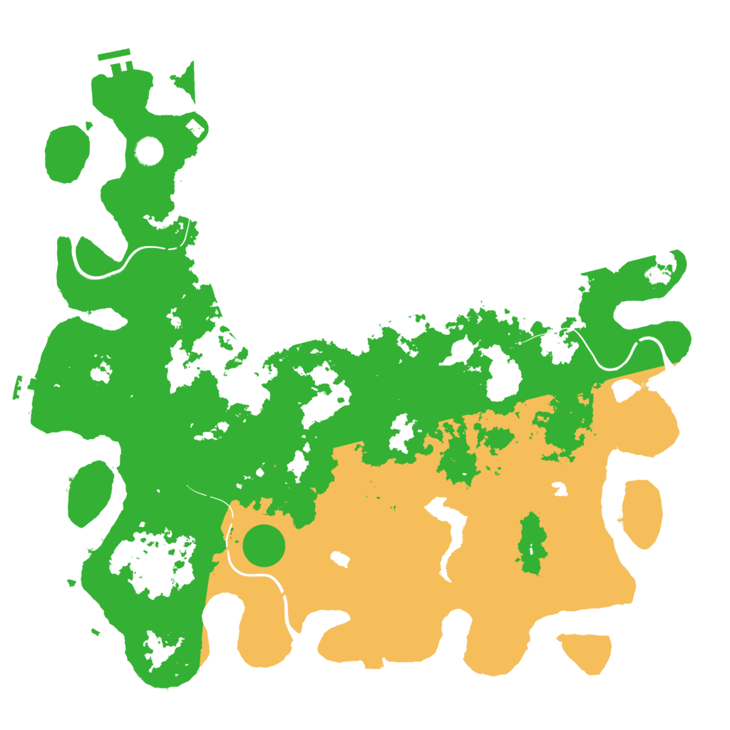 Biome Rust Map: Procedural Map, Size: 4533, Seed: 1