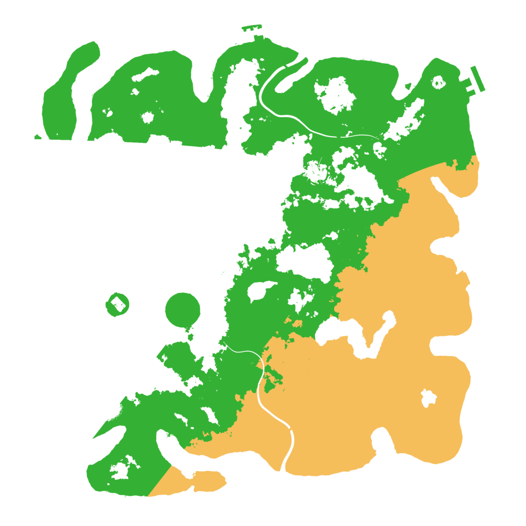 Biome Rust Map: Procedural Map, Size: 4000, Seed: 1956111655