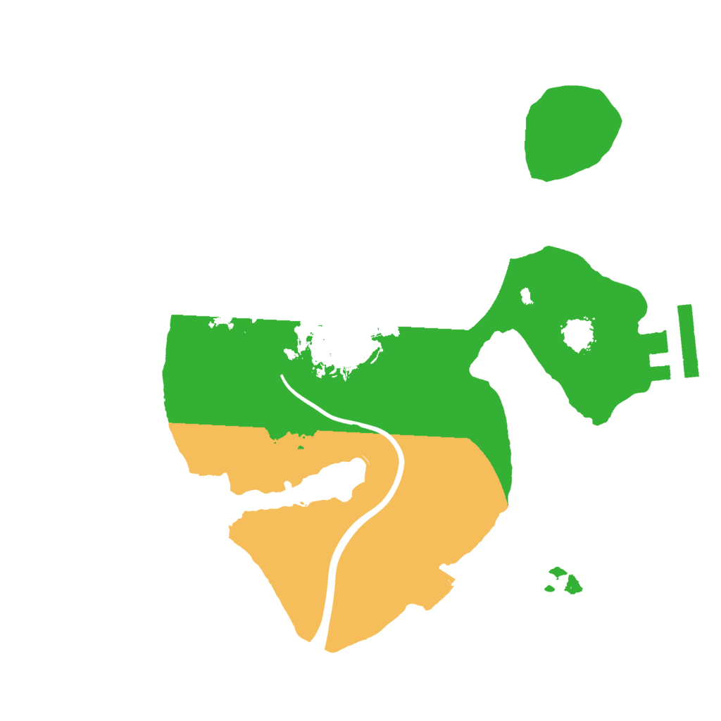 Biome Rust Map: Procedural Map, Size: 2000, Seed: 189912643