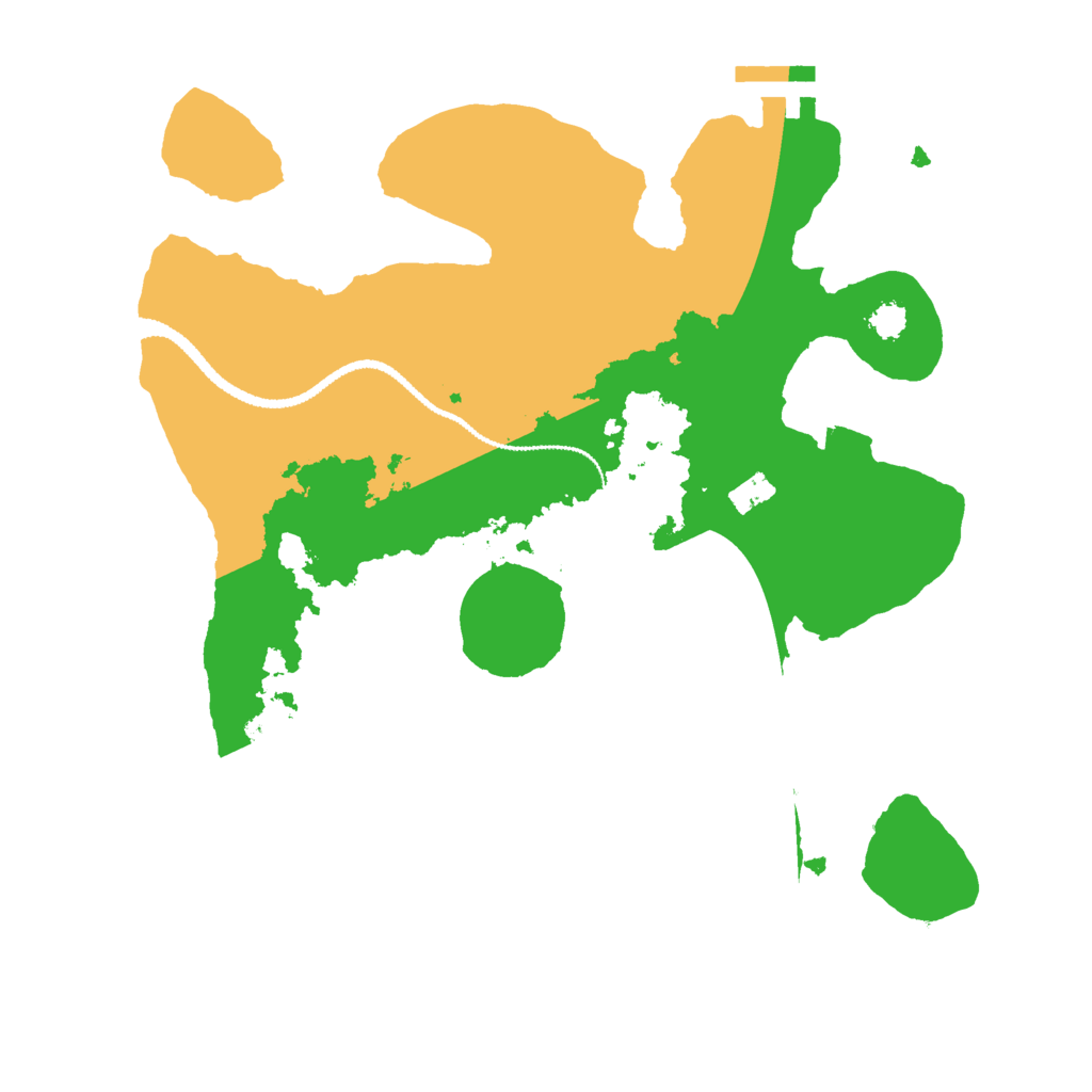 Biome Rust Map: Procedural Map, Size: 2750, Seed: 2006776336