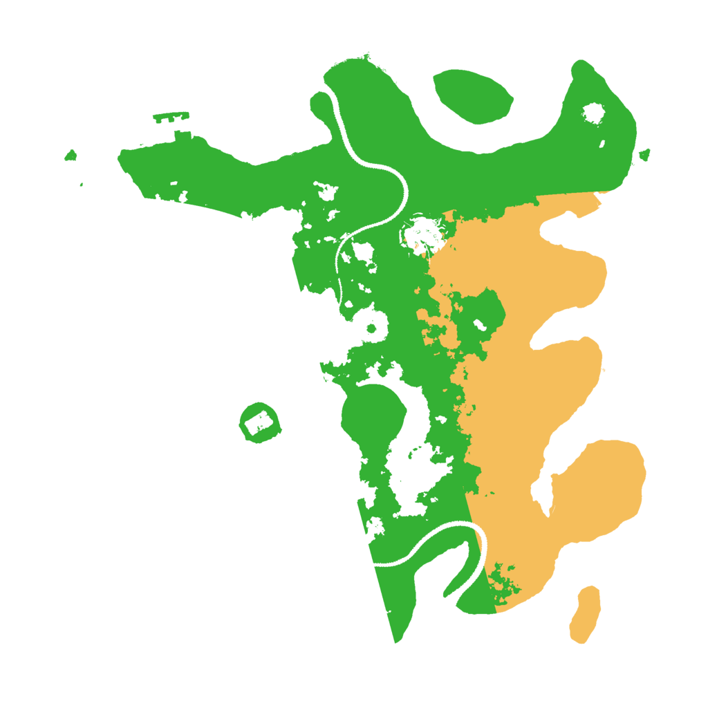 Biome Rust Map: Procedural Map, Size: 3000, Seed: 1854697523