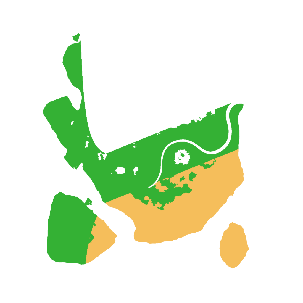 Biome Rust Map: Procedural Map, Size: 2000, Seed: 1630611288