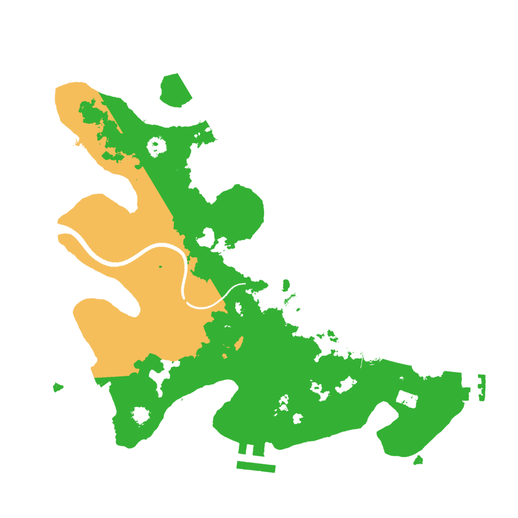 Biome Rust Map: Procedural Map, Size: 2700, Seed: 32123122