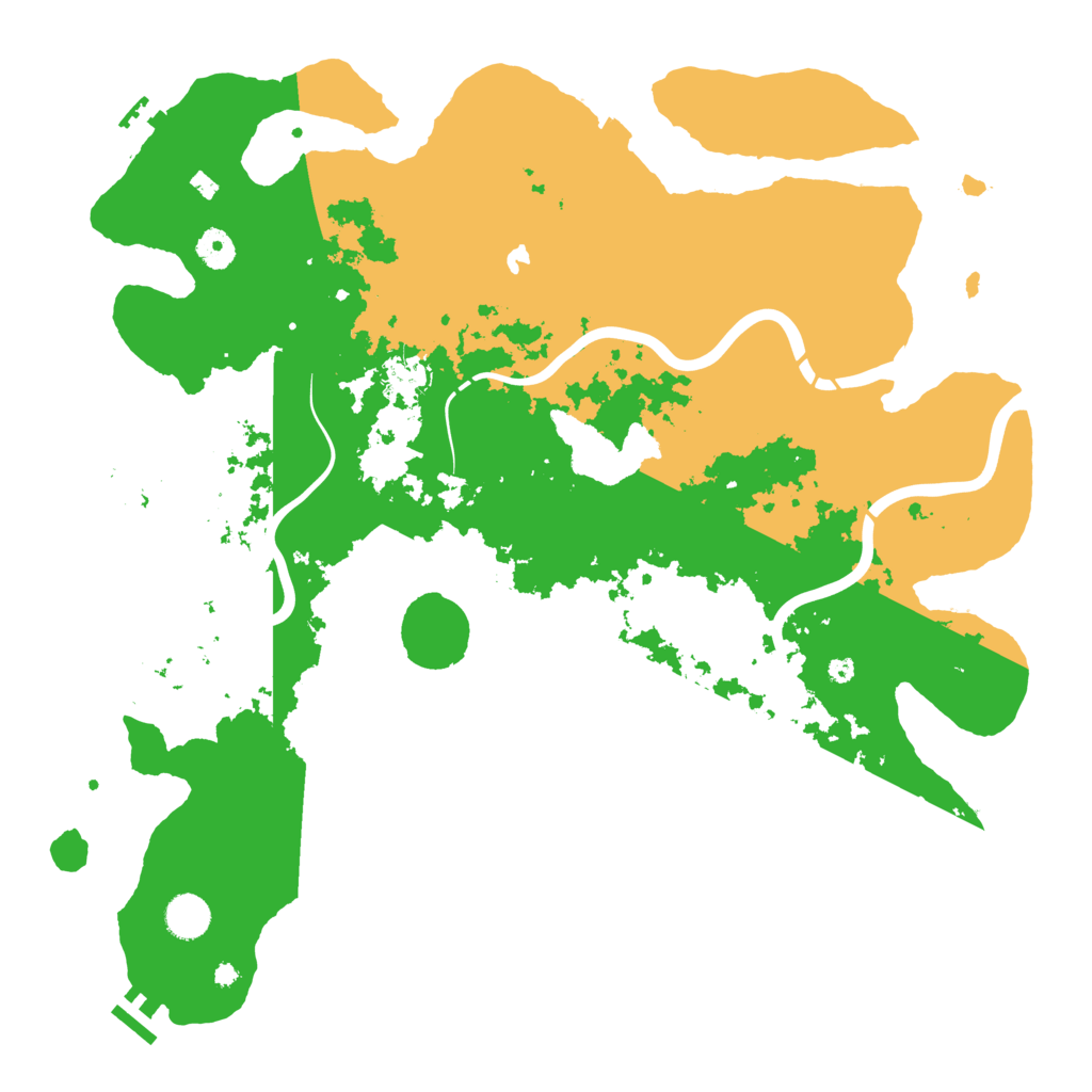Biome Rust Map: Procedural Map, Size: 4250, Seed: 932216830