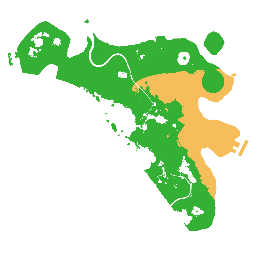 Biome Rust Map: Procedural Map, Size: 3000, Seed: 905745