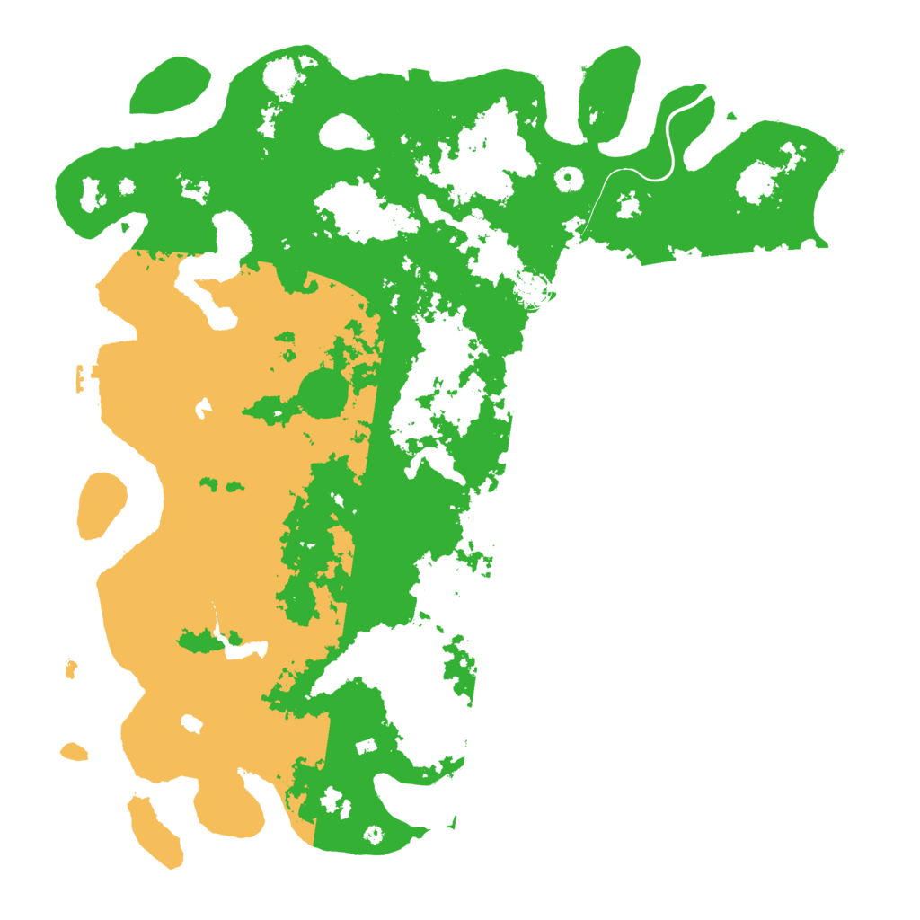 Biome Rust Map: Procedural Map, Size: 5000, Seed: 2136787895