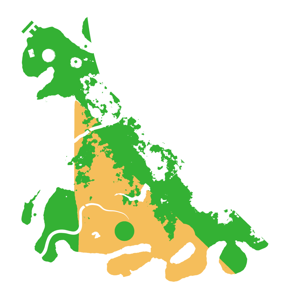 Biome Rust Map: Procedural Map, Size: 4000, Seed: 417000