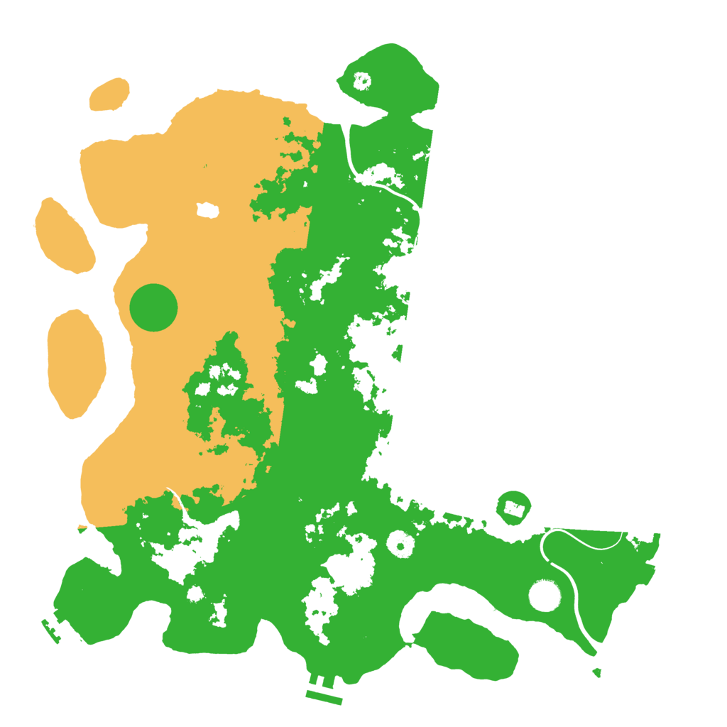 Biome Rust Map: Procedural Map, Size: 4000, Seed: 804822758