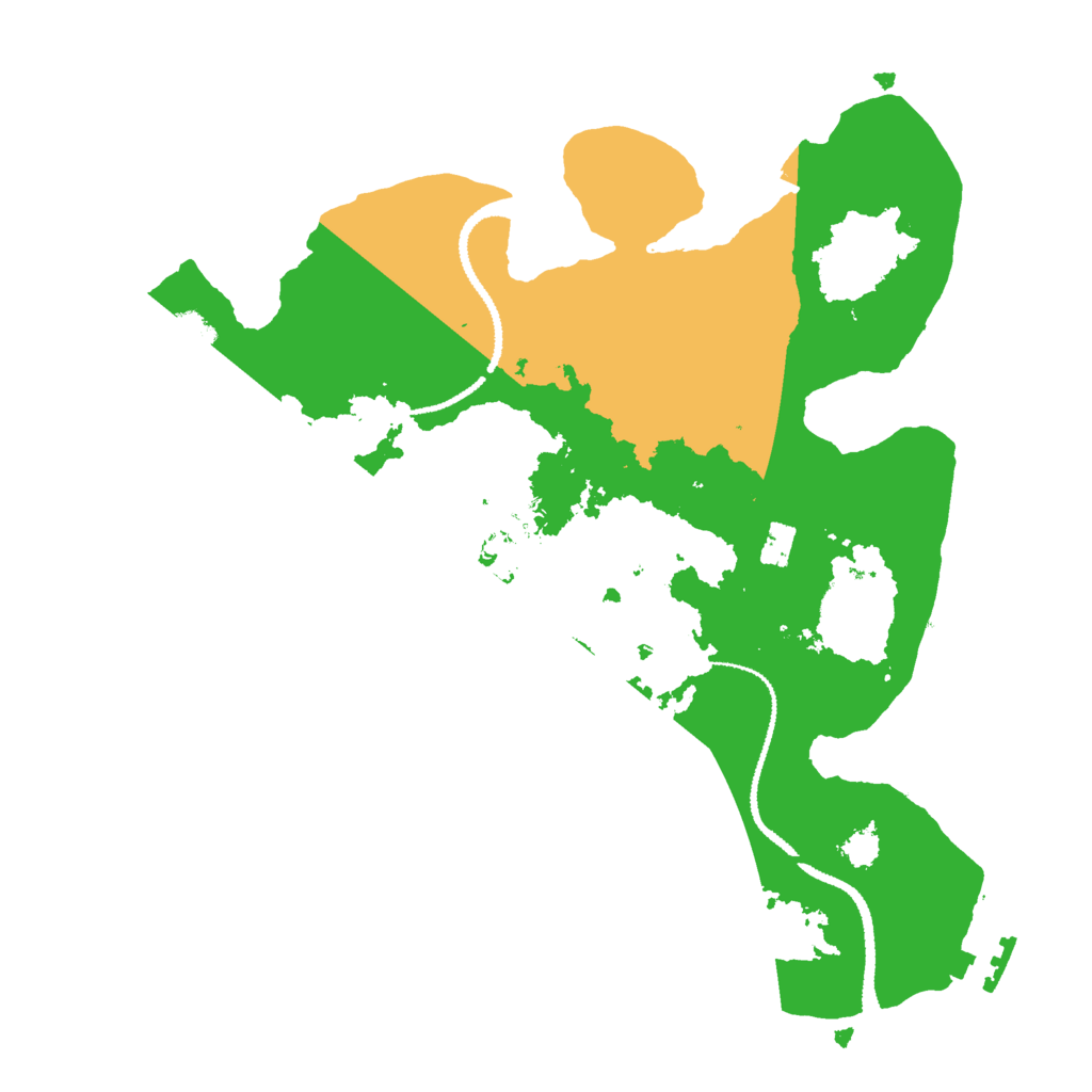 Biome Rust Map: Procedural Map, Size: 2750, Seed: 1778580648
