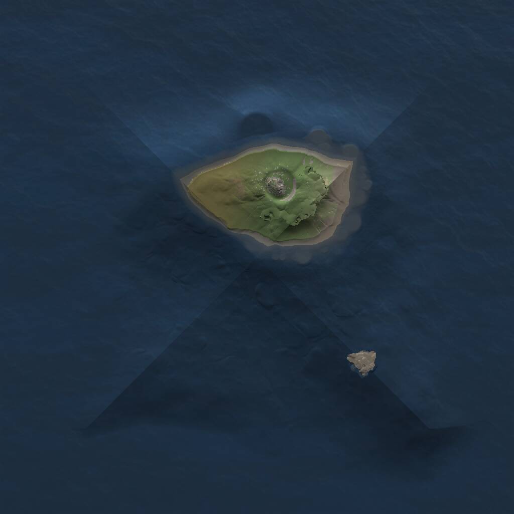 Rust Map: Procedural Map, Size: 1000, Seed: 4996, 1 Monuments