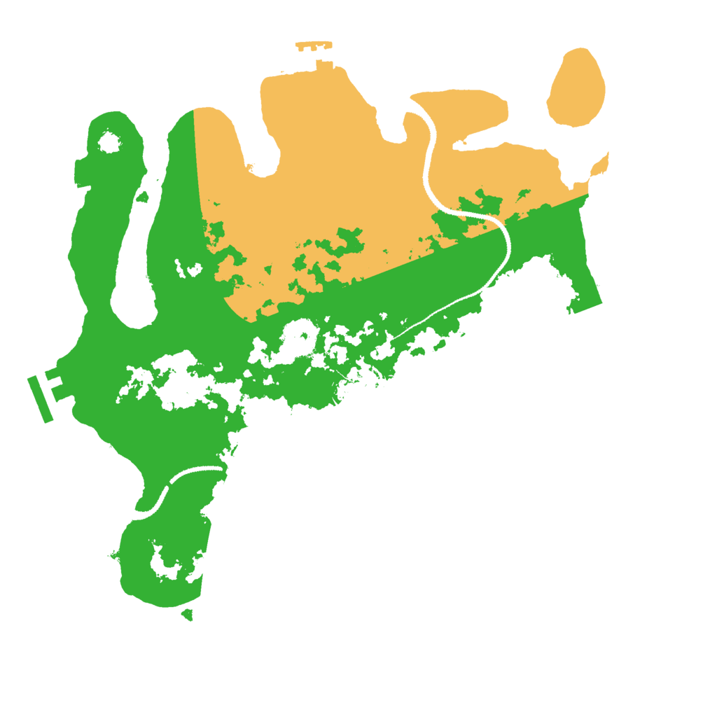Biome Rust Map: Procedural Map, Size: 3000, Seed: 496061626