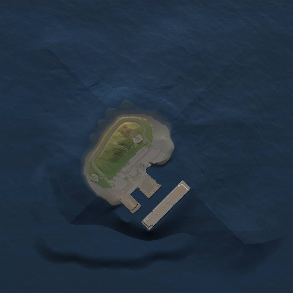 Rust Map: Procedural Map, Size: 1000, Seed: 997, 2 Monuments