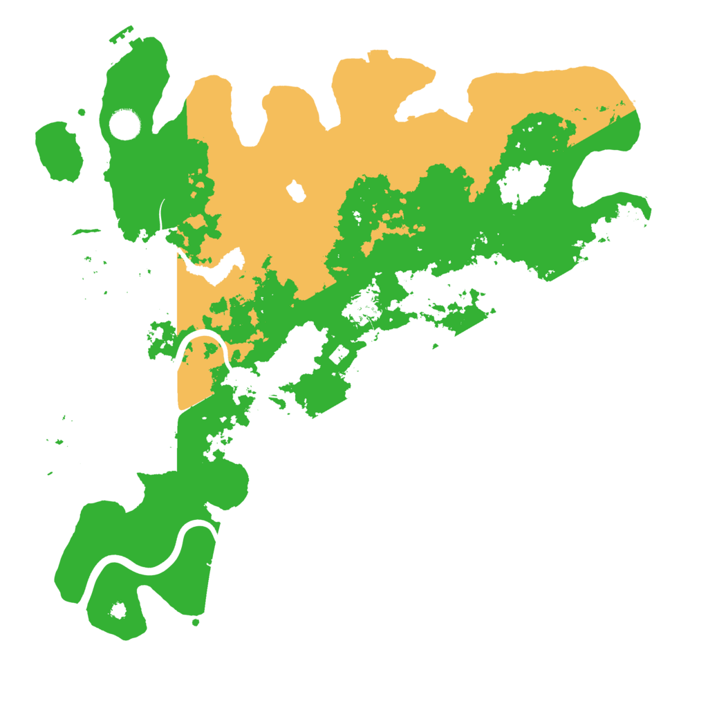Biome Rust Map: Procedural Map, Size: 4000, Seed: 360119857