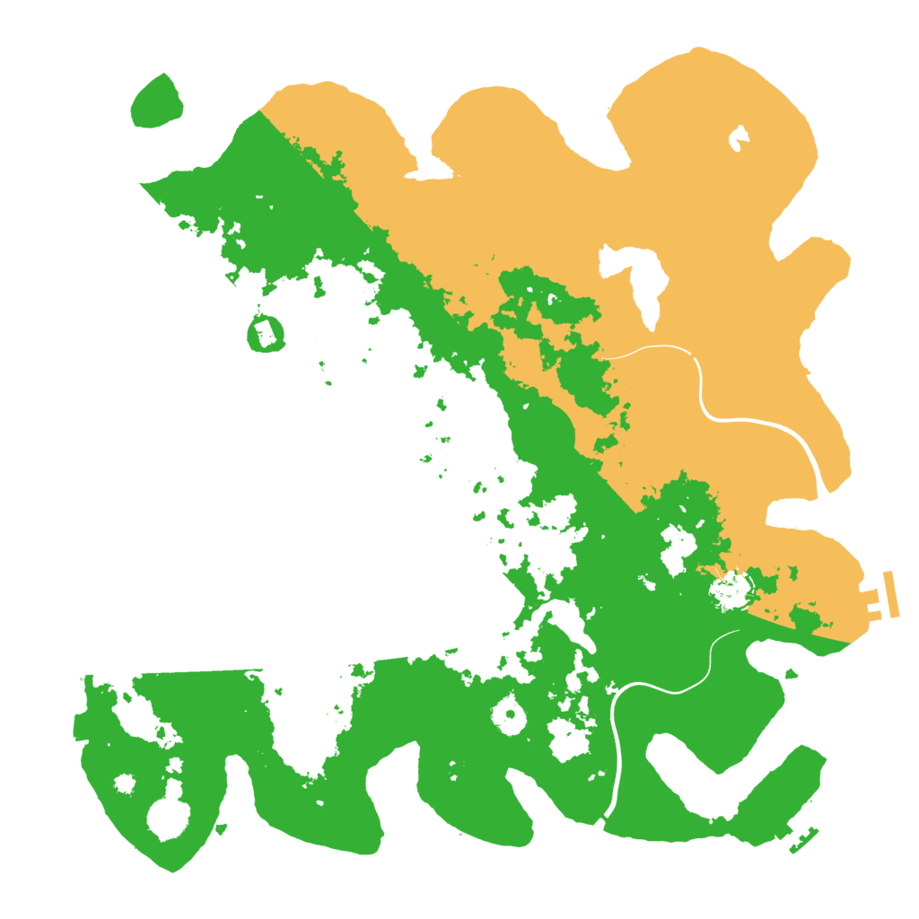 Biome Rust Map: Procedural Map, Size: 4000, Seed: 856484285