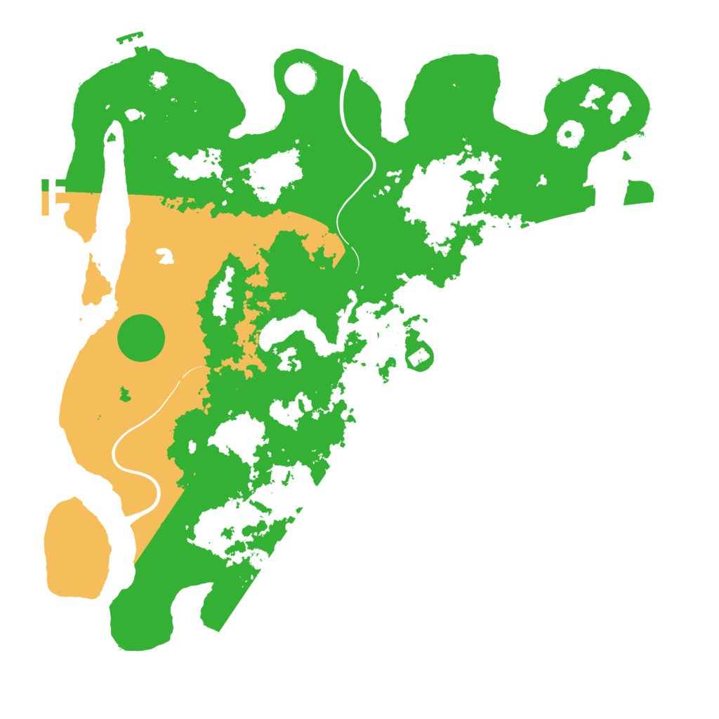 Biome Rust Map: Procedural Map, Size: 4000, Seed: 534534