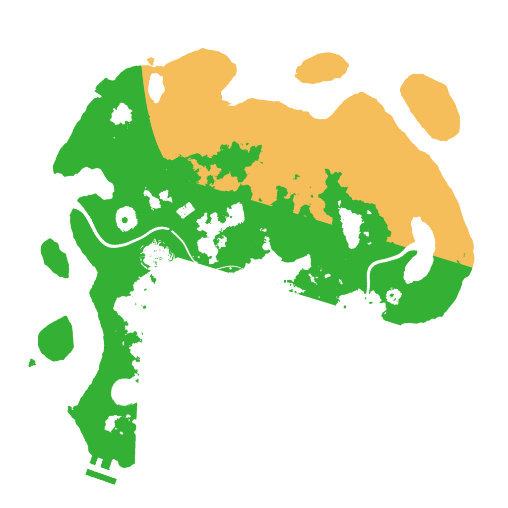 Biome Rust Map: Procedural Map, Size: 3300, Seed: 1481089009