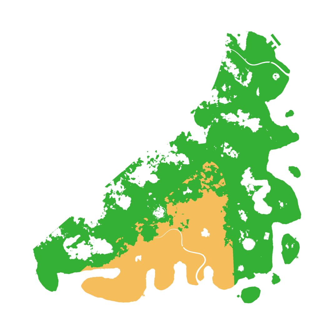 Biome Rust Map: Procedural Map, Size: 4750, Seed: 4818