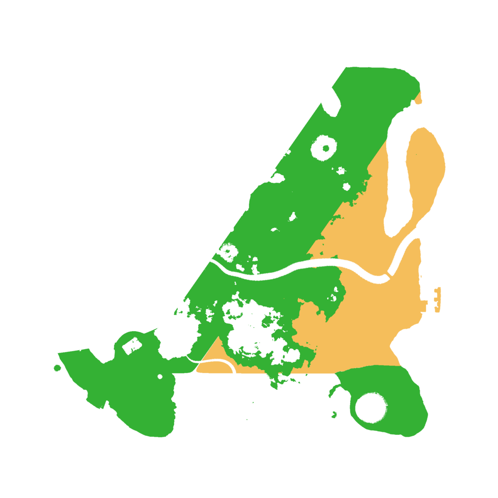 Biome Rust Map: Procedural Map, Size: 3000, Seed: 133799