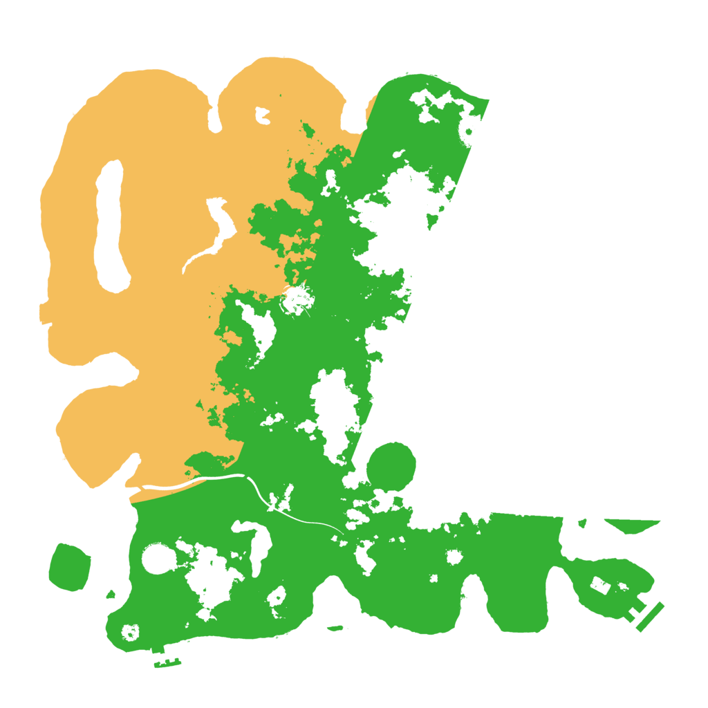 Biome Rust Map: Procedural Map, Size: 4000, Seed: 56123456