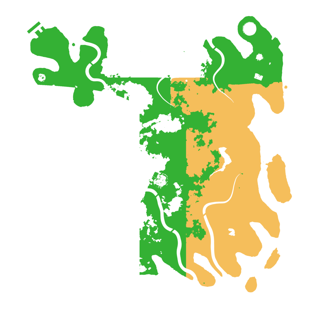 Biome Rust Map: Procedural Map, Size: 4050, Seed: 795755220
