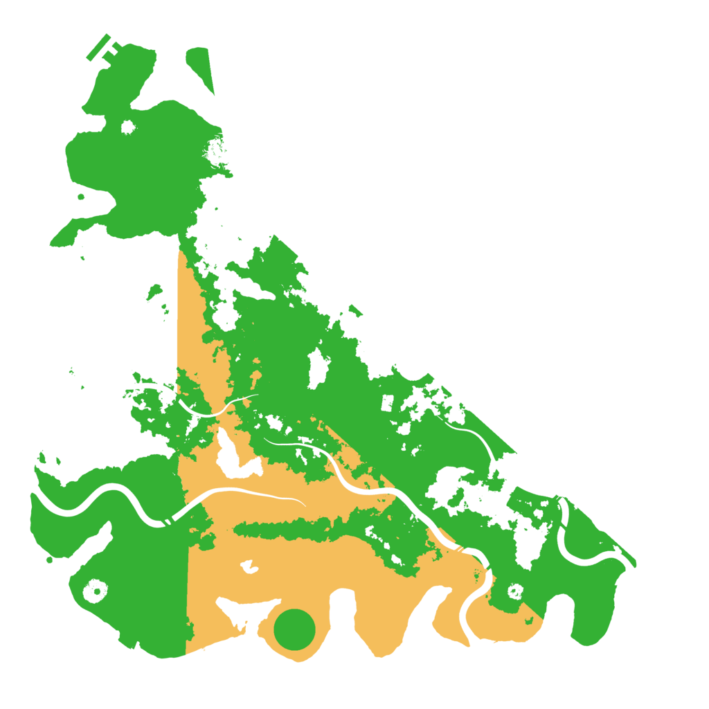 Biome Rust Map: Procedural Map, Size: 4500, Seed: 2230