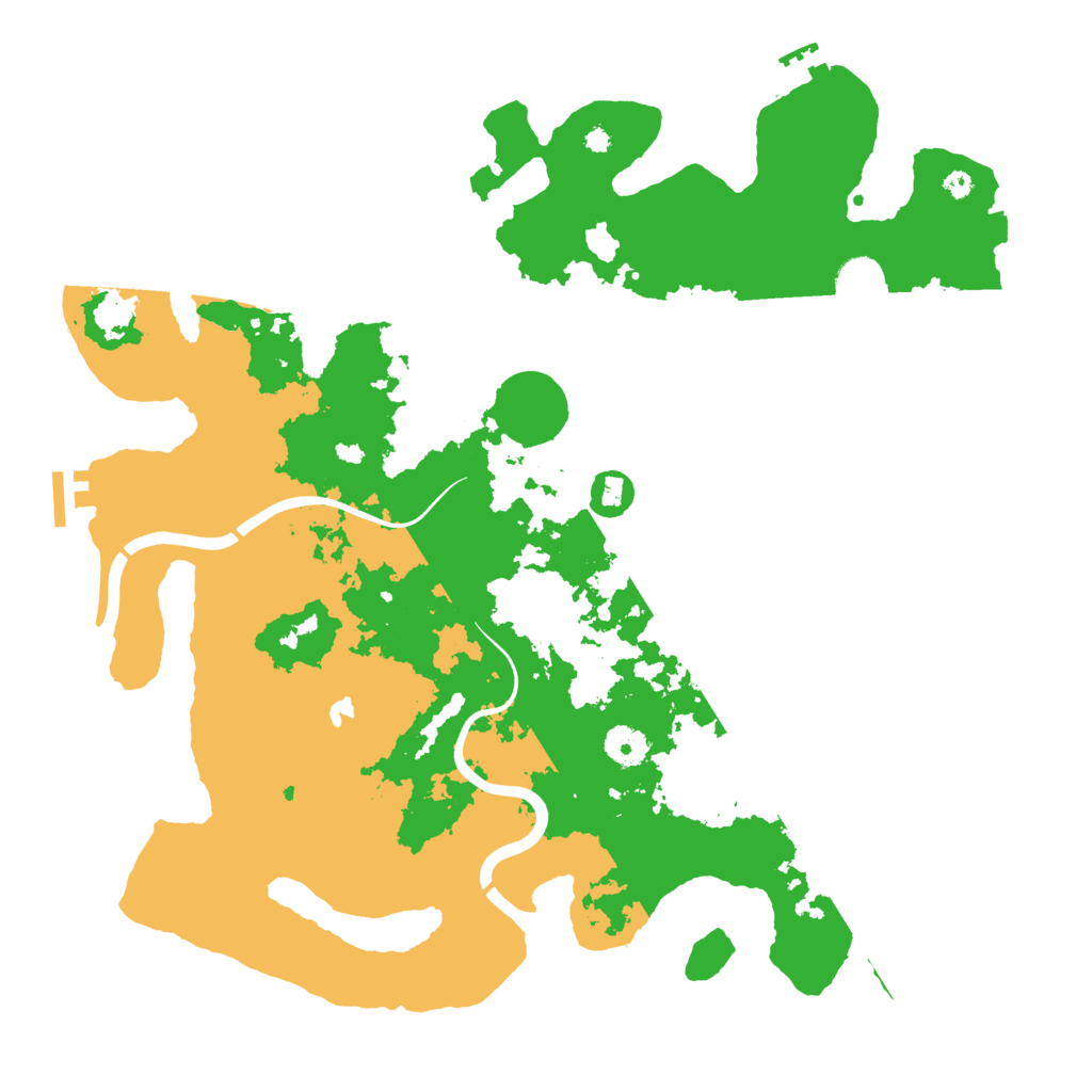 Biome Rust Map: Procedural Map, Size: 4000, Seed: 1562904428