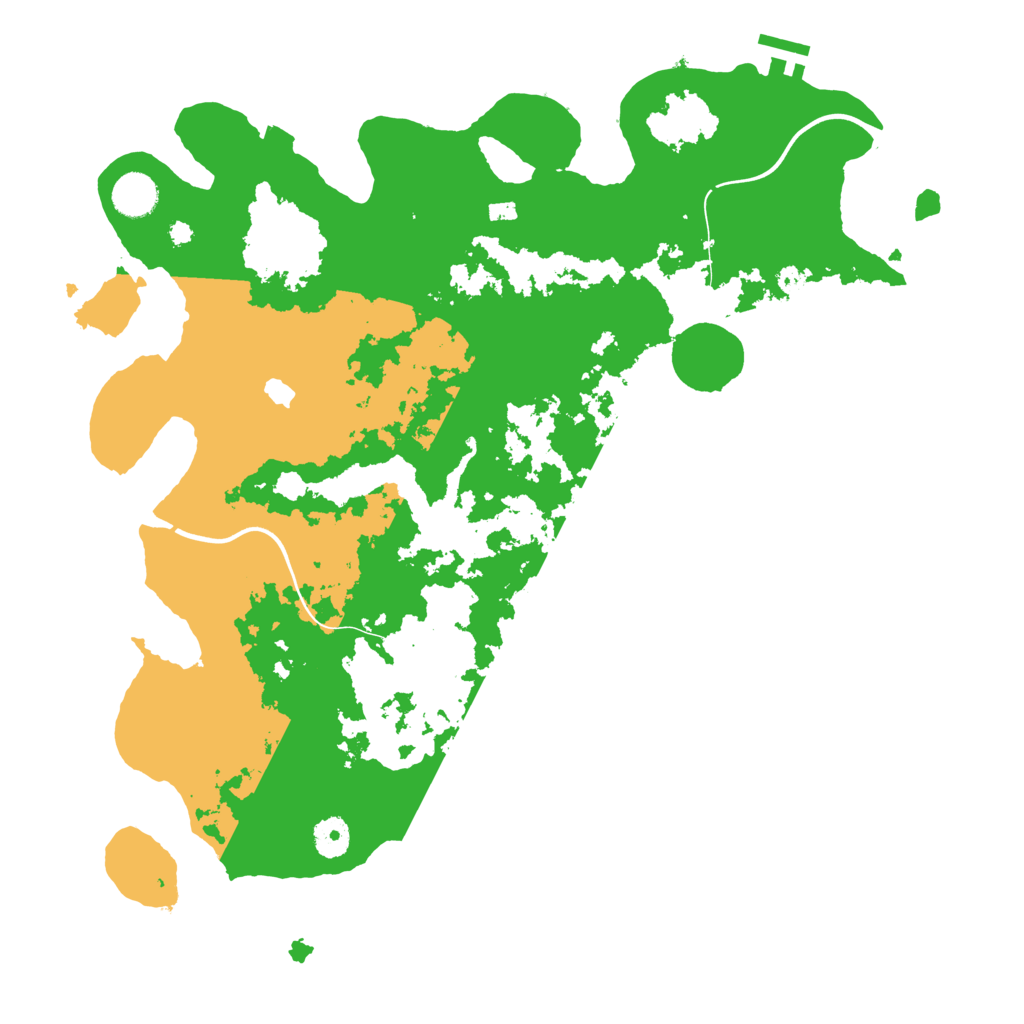 Biome Rust Map: Procedural Map, Size: 4000, Seed: 324845751