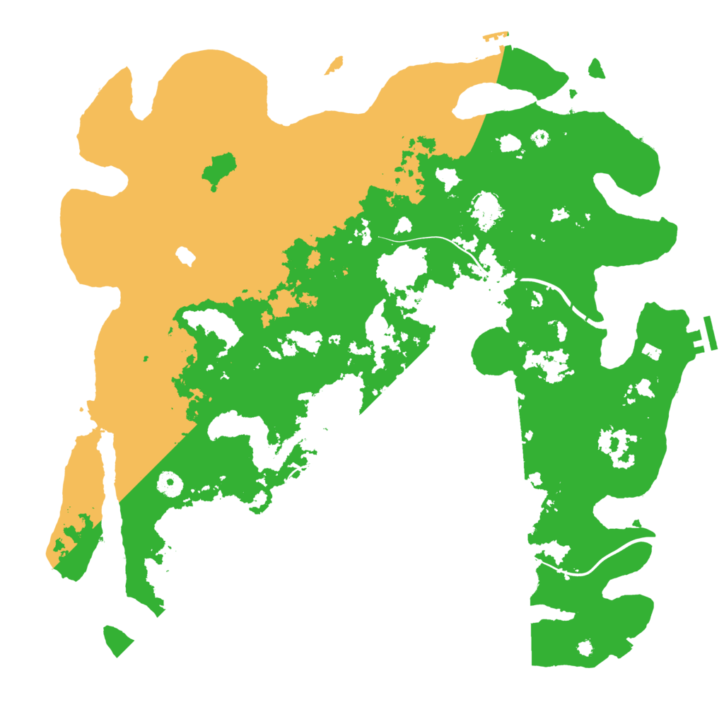 Biome Rust Map: Procedural Map, Size: 4250, Seed: 372162474