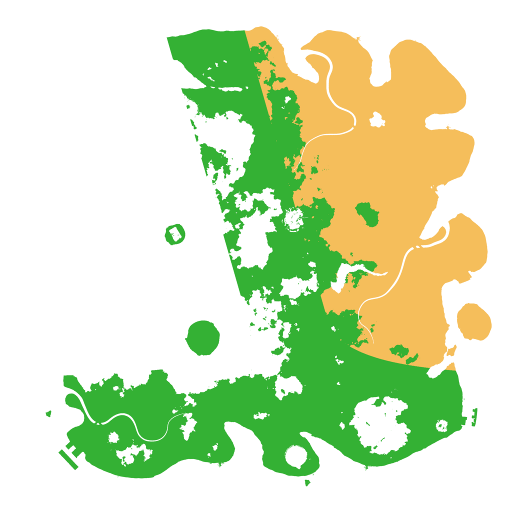 Biome Rust Map: Procedural Map, Size: 4250, Seed: 488707848
